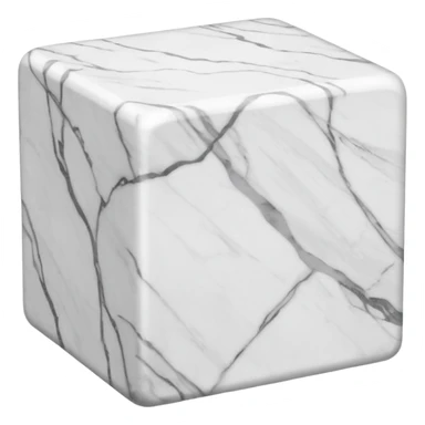 un blocco di marmo sticker