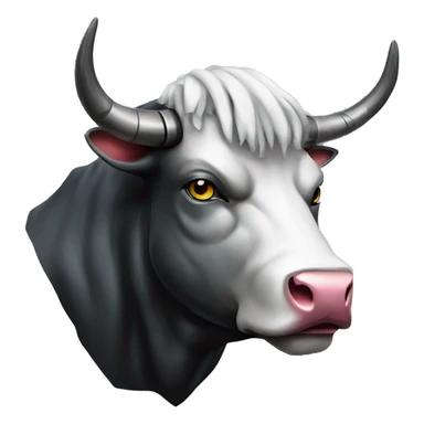 Cyberpunk bull  sticker