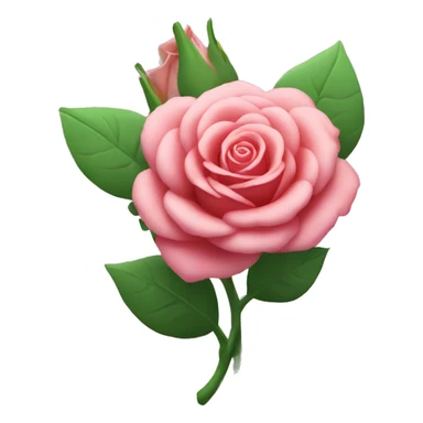 Flower and roses sticker