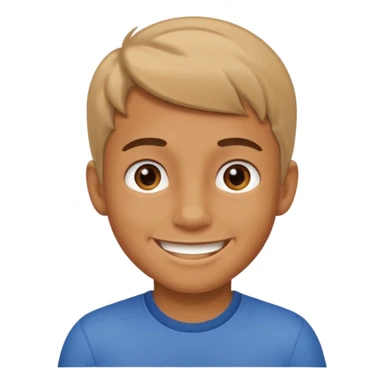 Boy saying 67 sticker