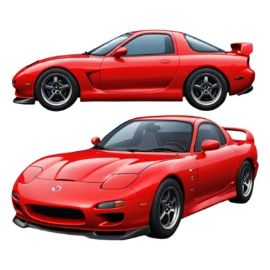 Mazda rx 7 sticker