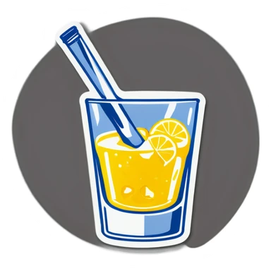 Vodka tasting  sticker