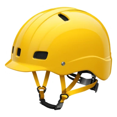 bicycle helmet yellow sticker