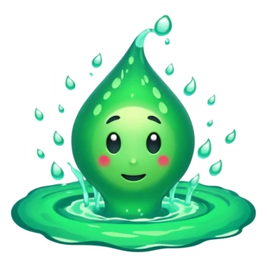 Radioactive pool of water sticker