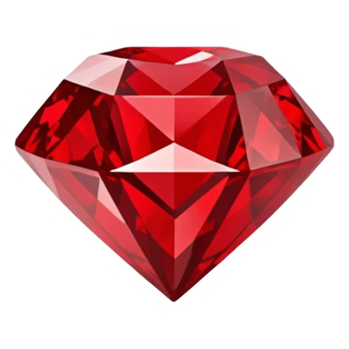Red diamond carved on its front "RED" sticker