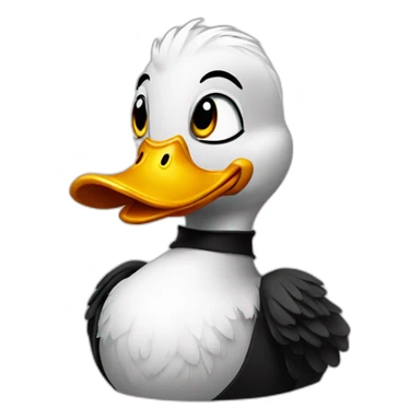 hip pop duck sticker
