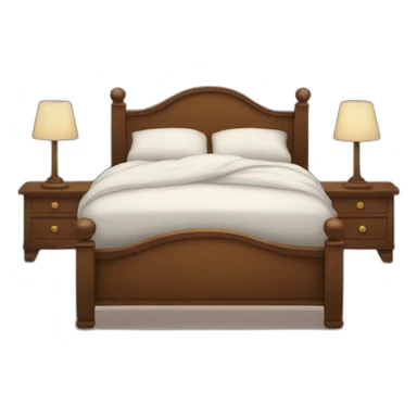 awake in bed sticker