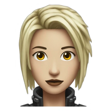 Lucy from cyberpunk edgerunners sticker