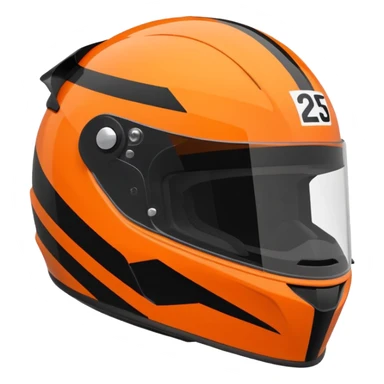 lando norris’ 2025 helmet sticker