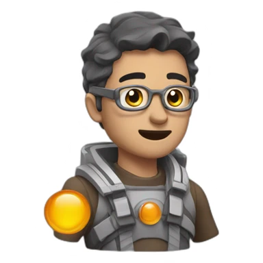 man using Meta Quest 3 sticker