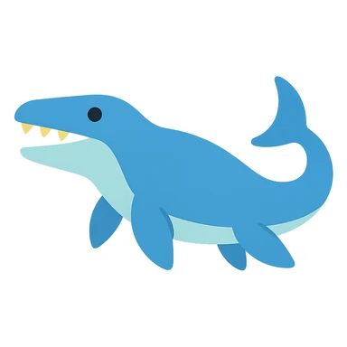 Mosasaurus sticker