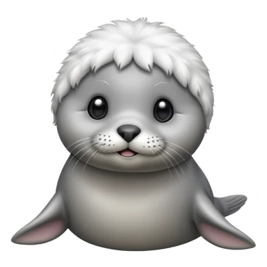 A super super cute seal sticker