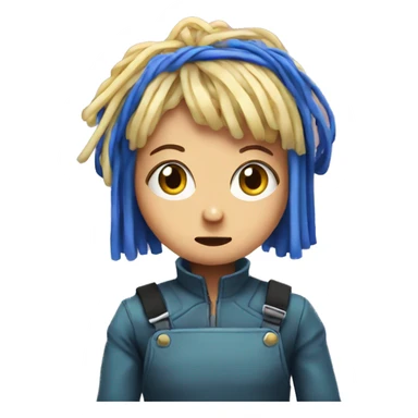 Ramona Flowers eating spaghetti sticker