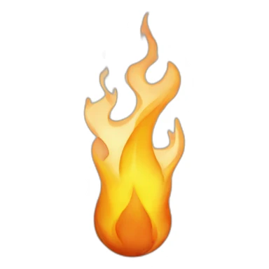 Cœur enflammé sticker