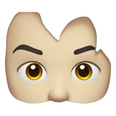 batman-face send a kiss sticker