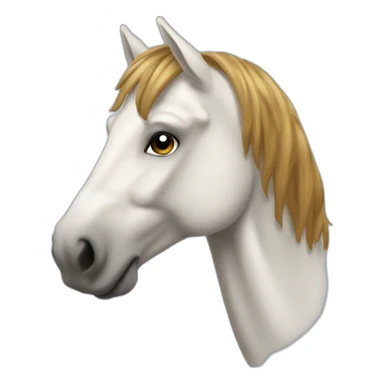 cheval qui pete sticker