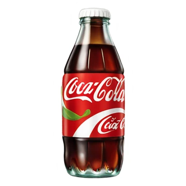Coca Cola bottle sticker