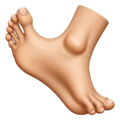 Microsoft Style 3d Foot sticker