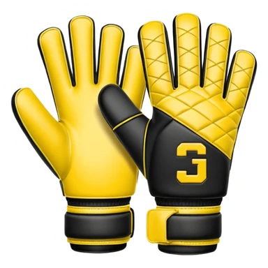Football goalkeeper gloves sticker
