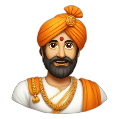Shivaji maharaj sticker