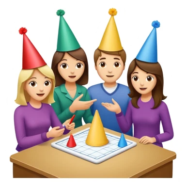 Pictionary game sticker