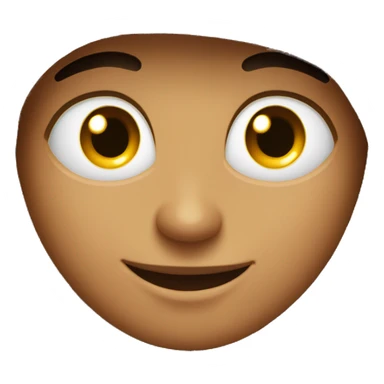 Shiny-with-happiness-dark-brown-eyes sticker