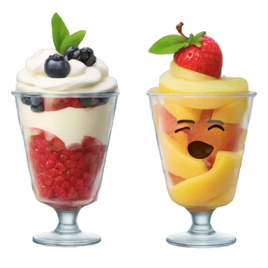 fruit parfait sticker