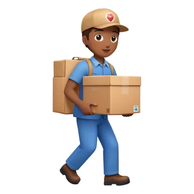 last mile delivery sticker