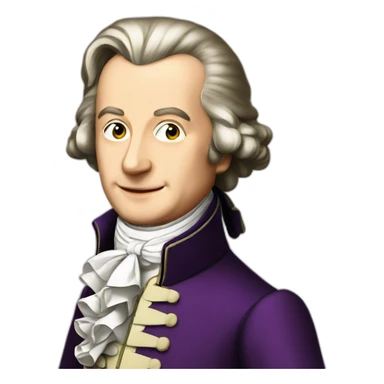 Mozart sticker