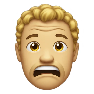 disgust emoji sticker