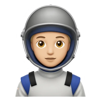 One of the two people who are fencing sticker