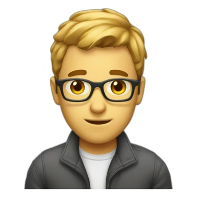 A dumb programmer sticker