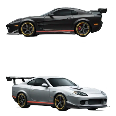 street racing car sticker