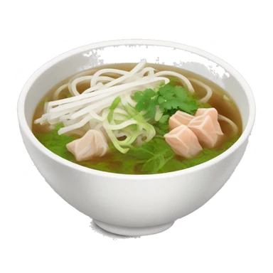 A bowl of pho   sticker
