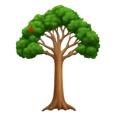 The cedar tree on the lebanese flag  sticker