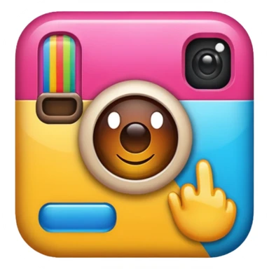 i want icon instagram convert to emoji sticker