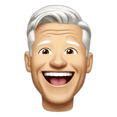  Anderson cooper laughing hysterically  sticker
