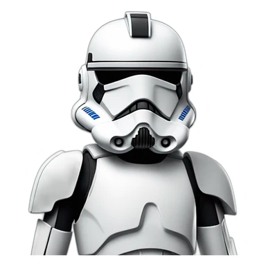 Clone trooper from star wars  sticker