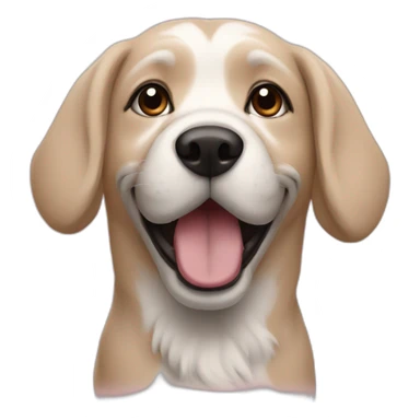 Dog wich magnolia sticker