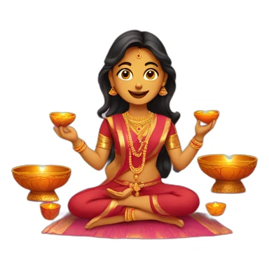 Diwali India sticker
