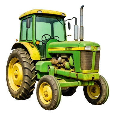John deere tractor sticker