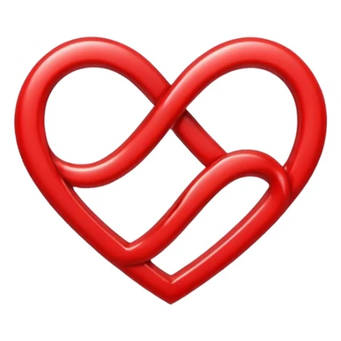 Heart with infinity simble sticker