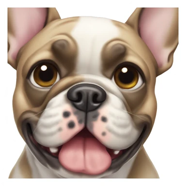 French bulldog merle sticker