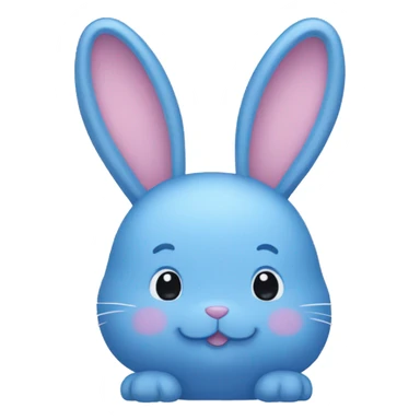 sanrio blue bunny sticker