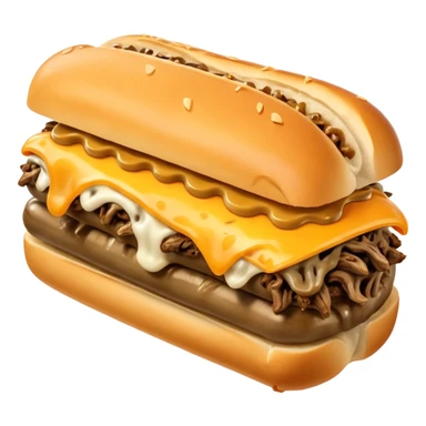 cheesesteak sticker