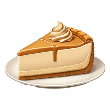 slice of biscoff cheesecake sticker