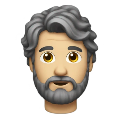 Glatze Emoji sticker