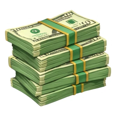 Falling value of the dollar sticker