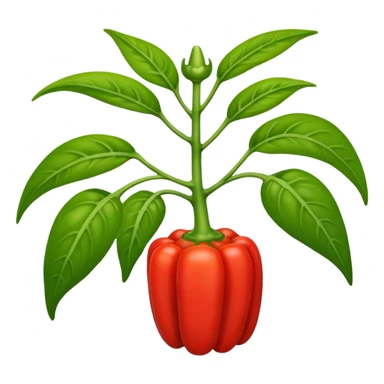 pepper plant sticker