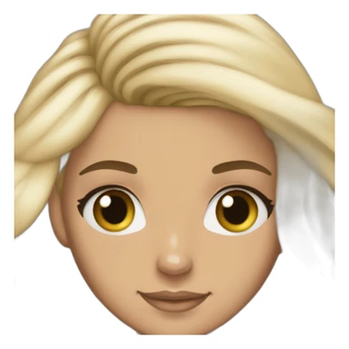 ariana grande with blond hair sticker